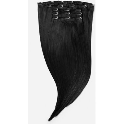 Rapunzel of Sweden Vegan Clip-ins 50 cm Black Rapunzel of Sweden Vegan Clip-ins 50 cm Black