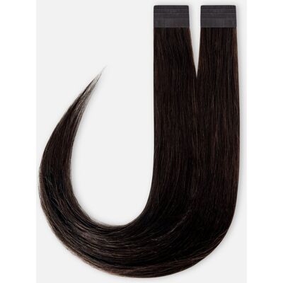 Rapunzel of Sweden Premium Tape Extensions 60 cm Black/Brown Rapunzel of Sweden Premium Tape Extensions 60 cm Black/Brown