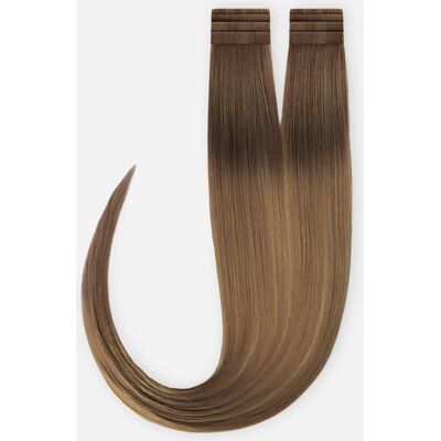 Rapunzel of Sweden Premium Tape Extensions 50 cm Brown/Blonde Rapunzel of Sweden Premium Tape Extensions 50 cm Brown/Blonde