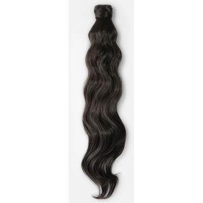 Rapunzel of Sweden Vegan Ponytail 40 cm Black/Brown Rapunzel of Sweden Vegan Ponytail 40 cm Black/Brown