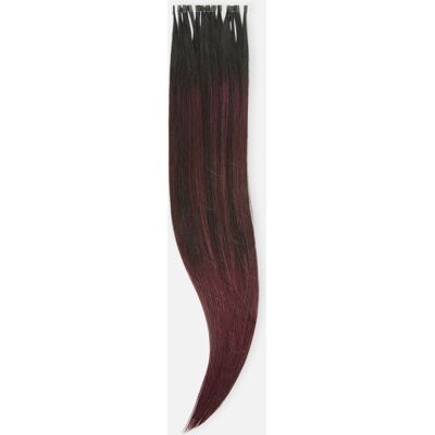 Rapunzel of Sweden Premium Keratin Extensions 50 cm Black/Red Rapunzel of Sweden Premium Keratin Extensions 50 cm Black/Red