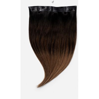 Rapunzel of Sweden Halo Hairband 50 cm Black/Brown Rapunzel of Sweden Halo Hairband 50 cm Black/Brown
