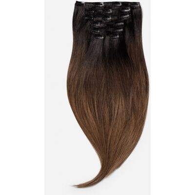 Rapunzel of Sweden Classic Clip-ins 40 cm Black/Brown Rapunzel of Sweden Classic Clip-ins 40 cm Black/Brown