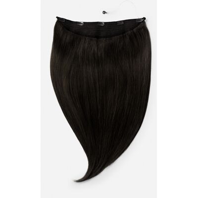 Rapunzel of Sweden Halo Hairband 50 cm Black/Brown Rapunzel of Sweden Halo Hairband 50 cm Black/Brown