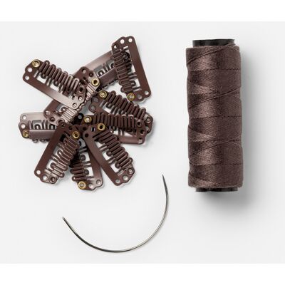 Rapunzel of Sweden DIY - Clip-ins Kit Brown Rapunzel of Sweden DIY - Clip-ins Kit Brown