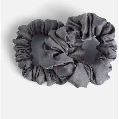 Rapunzel of Sweden Bamboo Scrunchies Grey Rapunzel of Sweden Bamboo Scrunchies Grey