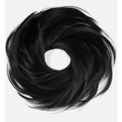 Rapunzel of Sweden Vegan Hair Scrunchie Black Rapunzel of Sweden Vegan Hair Scrunchie Black