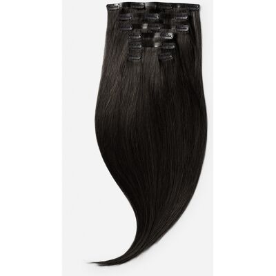 Rapunzel of Sweden Invisible Clip-ins 40 cm Black/Brown Rapunzel of Sweden Invisible Clip-ins 40 cm Black/Brown