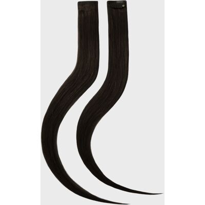 Rapunzel of Sweden Single Invisible Clip-ins 40 cm Black/Brown Rapunzel of Sweden Single Invisible Clip-ins 40 cm Black/Brown