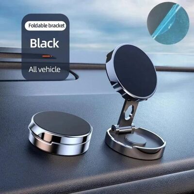 Phone Charging Accessories Biltelefonhållare Stark Magnetisk Bilmobilhållare 720° Vikbart Runt Fäste Universellt Telefonfäste svart Phone Charging Accessories Biltelefonhållare Stark Magnetisk Bilmobilhållare 720° Vikbart Runt Fäste Universellt Telefonfäste svart