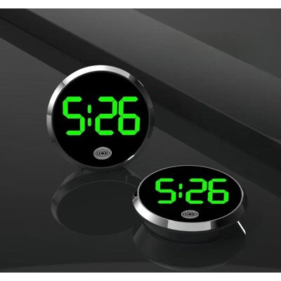 YJMP Auto Parts LED Bilklocka Lysande 45mm Mini Digitala klockor för bilar Vattentät Elektronisk Kvartsklocka Cykel Motorcykelklocka Auto Dashboard Tillbehör YJMP Auto Parts LED Bilklocka Lysande 45mm Mini Digitala klockor för bilar Vattentät Elektronisk Kvartsklocka Cykel Motorcykelklocka Auto Dashboard Tillbehör