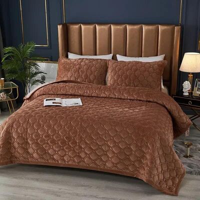 Super Six Förtjockat överkast enfärgat kristallvelour sängöverkast bomullsvadderat quiltat halkfritt lakan filt barn queen sängkläder 90x200cm 1pc Super Six Förtjockat överkast enfärgat kristallvelour sängöverkast bomullsvadderat quiltat halkfritt lakan filt barn queen sängkläder 90x200cm 1pc
