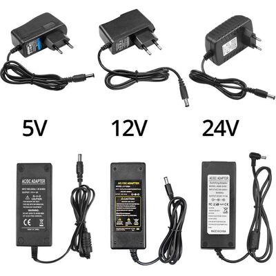AIMINGTE Light Accessories AC DC Strömadapter Spänningsomvandlare Transformator 220V 110V till 12V 24V 1A 2A 3A 5A Strömförsörjningstransformatorer För Belysning 24V 5A EU plug AIMINGTE Light Accessories AC DC Strömadapter Spänningsomvandlare Transformator 220V 110V till 12V 24V 1A 2A 3A 5A Strömförsörjningstransformatorer För Belysning 24V 5A EU plug