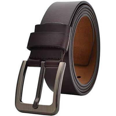 L.RIDING PULO Äkta läderbälte män 140 150 160 170 cm stor storlek lyxiga designerbälten män äkta läder högkvalitativ midjebälte 110cm kaffe L.RIDING PULO Äkta läderbälte män 140 150 160 170 cm stor storlek lyxiga designerbälten män äkta läder högkvalitativ midjebälte 110cm kaffe