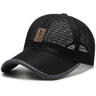 Mango Event Sommar Cool Baseballkeps med nät som andas Kvinnor Män UV-skydd Utomhus Ridning Fiske Tennis Golfkepsar Mode Sport Hatt svart Mango Event Sommar Cool Baseballkeps med nät som andas Kvinnor Män UV-skydd Utomhus Ridning Fiske Tennis Golfkepsar Mode Sport Hatt svart