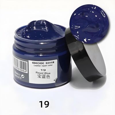 YJMP 50 ml läderreparation krämfyllmedel läderrestaurering för sko Bilsäte soffkappor Hål Repa Spricka Återställ Reparationsfärg mörkblå färg YJMP 50 ml läderreparation krämfyllmedel läderrestaurering för sko Bilsäte soffkappor Hål Repa Spricka Återställ Reparationsfärg mörkblå färg