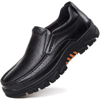 YUYAN HAPPY HOUR 100 % äkta läderskor Herr Loafers Mjukt koläder Affärsskor Tjock sula Herr Fritidsskor Slip-on 44 svart YUYAN HAPPY HOUR 100 % äkta läderskor Herr Loafers Mjukt koläder Affärsskor Tjock sula Herr Fritidsskor Slip-on 44 svart