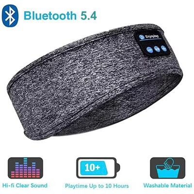 YJMP Electronic Sovhörlurar Bluetooth 5.4 Pannband, Trådlösa Hörlurar Musik Sov Öronproppar Sovande Ögonmask med HD Stereo Högtalare för Träning Löpning Resor YJMP Electronic Sovhörlurar Bluetooth 5.4 Pannband, Trådlösa Hörlurar Musik Sov Öronproppar Sovande Ögonmask med HD Stereo Högtalare för Träning Löpning Resor