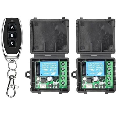 YJMP 433Mhz Universell Trådlös Fjärrkontrollbrytare DC 12V 10A Relä Mini Mottagare 3CH Fjärrkontroll För Hem LED Ljus Lampa YJMP 433Mhz Universell Trådlös Fjärrkontrollbrytare DC 12V 10A Relä Mini Mottagare 3CH Fjärrkontroll För Hem LED Ljus Lampa