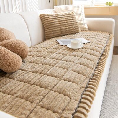 Your Warm Home Ny Vinter Varm Förtjockad Plysch Kudde Soffskydd L-formad Sektions Anti-halk Modernt Soffskydd 80x180cm 1pcs Your Warm Home Ny Vinter Varm Förtjockad Plysch Kudde Soffskydd L-formad Sektions Anti-halk Modernt Soffskydd 80x180cm 1pcs