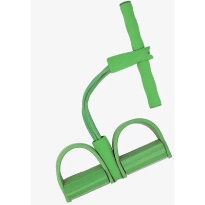Binchi Outdoor Equipment Set med justerbara motståndsband, 4-rörs elastiska träningsband för hemmaträning – multifunktionell, bärbar, halkfri pedal och dragrep grön Binchi Outdoor Equipment Set med justerbara motståndsband, 4-rörs elastiska träningsband för hemmaträning – multifunktionell, bärbar, halkfri pedal och dragrep grön