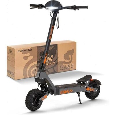 2025 KuKirin G2 - Vikbar Elektrisk Skoter - Batteri 48V 15.6Ah - Motor 1200W - Max 45 km/h - Räckvidd 55 km - 10 Däck 2025 KuKirin G2 - Vikbar Elektrisk Skoter - Batteri 48V 15.6Ah - Motor 1200W - Max 45 km/h - Räckvidd 55 km - 10 Däck