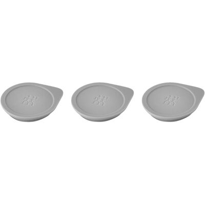 ZWILLING Fresh & Save CUBE Cube Set med platshållare för etiketter, 3-st, Grå ZWILLING Fresh & Save CUBE Cube Set med platshållare för etiketter, 3-st, Grå