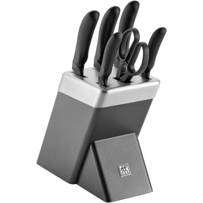 ZWILLING Style 7-st, Självslipande knivblock, Antracit ZWILLING Style 7-st, Självslipande knivblock, Antracit