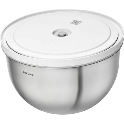 ZWILLING Fresh & Save BOWLS Vakuumskål L / 24 cm, Rostfritt stål, Silver ZWILLING Fresh & Save BOWLS Vakuumskål L / 24 cm, Rostfritt stål, Silver