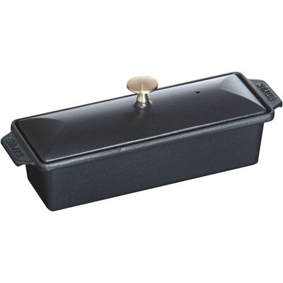 Staub Specialities 30 x 11 cm, Terrin, Svart Staub Specialities 30 x 11 cm, Terrin, Svart