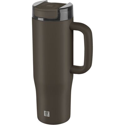 ZWILLING Thermo Plus Termomugg med sugrör, 900 ml, Rostfritt stål, Choklad ZWILLING Thermo Plus Termomugg med sugrör, 900 ml, Rostfritt stål, Choklad