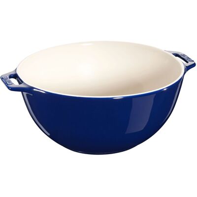 Staub Ceramique Skål 25 cm, Ceramic, Mörkblå Staub Ceramique Skål 25 cm, Ceramic, Mörkblå