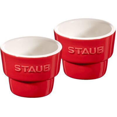 Staub Ceramique Äggkopp set 2-st Staub Ceramique Äggkopp set 2-st