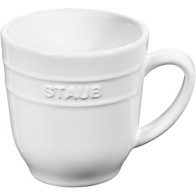 Staub Ceramique 350 ml, Mugg, Vit Staub Ceramique 350 ml, Mugg, Vit