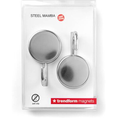 Trendform Magnetisk Krok - Silver Mamba 2 Styck Trendform Magnetisk Krok - Silver Mamba 2 Styck