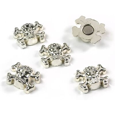 Trendform Magnetiska Dödskallar 5 Styck Trendform Magnetiska Dödskallar 5 Styck