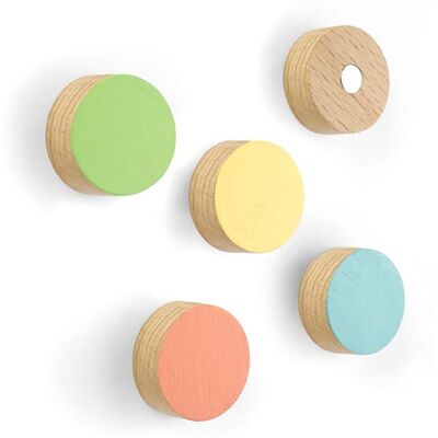 Trendform Magneter Timber Round 5 St. Trendform Magneter Timber Round 5 St.