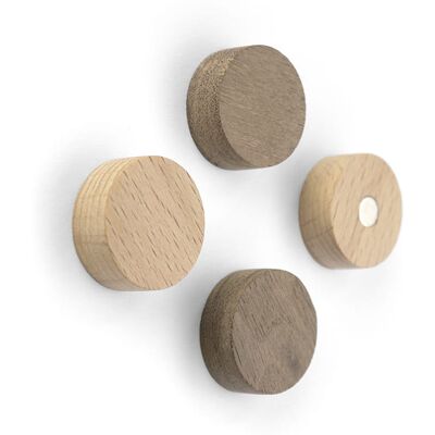 Trendform Magneter Wood Round 4 St. Trendform Magneter Wood Round 4 St.