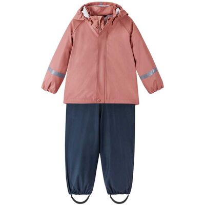 Reima Tihku Rain Outfit Regnställ (Barn) - Rose Blush, 110 Reima Tihku Rain Outfit Regnställ (Barn) - Rose Blush, 110