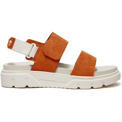 Timberland Greyfield Sandal 2-Strap Tofflor (Dam) - Medium Orange Suede, 39,5 Timberland Greyfield Sandal 2-Strap Tofflor (Dam) - Medium Orange Suede, 39,5