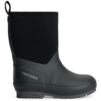 Tretorn Kuling Neoprene Vinterstövlar (Barn) - Black, 22 Tretorn Kuling Neoprene Vinterstövlar (Barn) - Black, 22