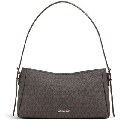 Michael Kors Moore Medium Axelremsväska brun Michael Kors Moore Medium Axelremsväska brun