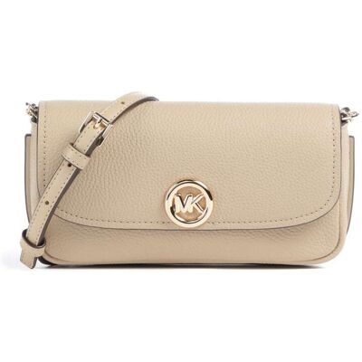 Michael Kors Nolita Small Crossover väska beige Michael Kors Nolita Small Crossover väska beige