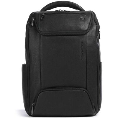 Piquadro S134 Läder Ryggsäck svart Piquadro S134 Läder Ryggsäck svart