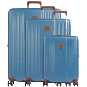 Brics Ferrara Resväska set (4 hjul) blå Brics Ferrara Resväska set (4 hjul) blå