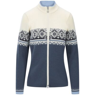 Dale of Norway Moritz Fem. Jacket, Fleecetröja, Dam, Offwhite/Navy 38(M) Dale of Norway Moritz Fem. Jacket, Fleecetröja, Dam, Offwhite/Navy 38(M)