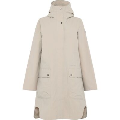 Didriksons Adria, Regnrock, Dam, Clay Beige 44(XXL) Didriksons Adria, Regnrock, Dam, Clay Beige 44(XXL)