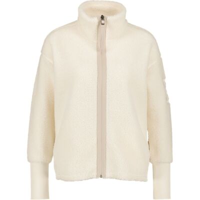 Didriksons Alexa, Fleecejacka, Dam, Cream/White 32/34 Didriksons Alexa, Fleecejacka, Dam, Cream/White 32/34