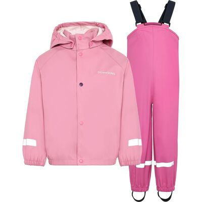 Didriksons Slaskeman, Regnställ, Junior, Rosa 120 Didriksons Slaskeman, Regnställ, Junior, Rosa 120