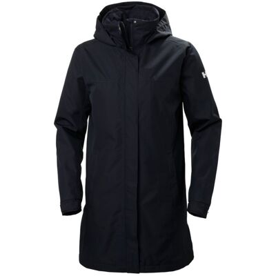 Helly Hansen Aden Long Insulated Regnkappa, Dam, Mörkblå 36(S) Helly Hansen Aden Long Insulated Regnkappa, Dam, Mörkblå 36(S)